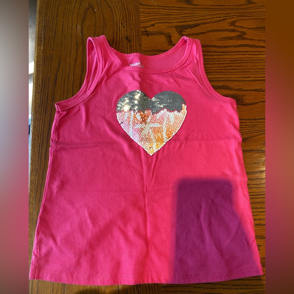 Cat & Jack Fuchsia Tee